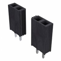 12 位置 插孔 連接器 0.100" (2.54mm) 通孔式 金