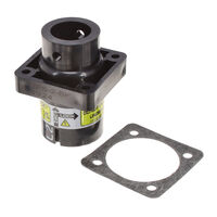 1 (strøm) Flerpolet rundkontakt Stikkontakt-kontakthus Panelmontering