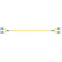 Faseroptik - Kabel LC/UPC Duplex bis LC/UPC Duplex 9/125 771,0' (235,0m)