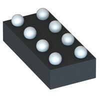 Nivel de voltaje Traductores Bidireccional 1 circuitos 2 canales 24Mbps 8-WLCSP (1.89x0.89)