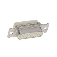 Receptacle for Female Contacts Housing D-Sub, High Density Connector 26 Position
