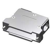 50 Position Two Piece Backshell Connector Gray 90°, 180° Shielded