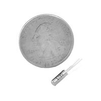 32.768 kHz ±20ppm Crystal 12.5pF 35 kOhms Cylindrical Can, Radial