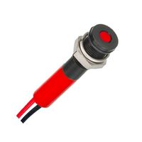 LED Panel Indicator Green, Red, Yellow Diffused 100° 1.8V ~ 3.3V 20mA Green, 20mA Red, 20mA Yellow Wire Leads - 7.87" (200.00mm)