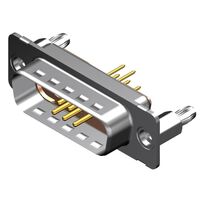 7 (5 + 2 Coax or Power) Position D-Sub, Combo Plug, Male Pins Connector