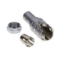 5 针位圆形连接器 插头，公引脚 焊杯