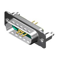 7 (5 + 2 Coax or Power) Position D-Sub, Combo Plug, Male Pins Connector