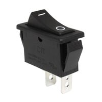 Rocker Switch SPST 20A (AC) 125 V Panel Mount, Snap-In