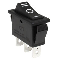 Rocker Switch SPDT 20A (AC) 125 V Panel Mount, Snap-In