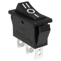 Rocker Switch SPDT 20A (AC) 125 V Panel Mount, Snap-In
