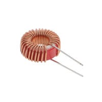 90 µH Unshielded Toroidal Inductor 4.6 A 40mOhm Max Vertical, No Base, 2 PC Pin