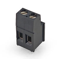 2 Position Wire to Board Terminal Block Horizontal with Board 0.200" (5.08mm) Through Hole