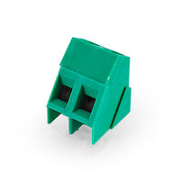 2 Position Wire to Board Terminal Block 35° (145°) Angle with Board 0.197" (5.00mm) Through Hole