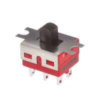 滑动开关 DPDT 面板安装