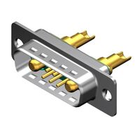 7 (5 + 2 Coax or Power) Position D-Sub, Combo Plug, Male Pins Connector