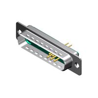 9 (5 + 4 Koax oder Stromversorgung) Positionen, D-Sub, kombo , Stecker, Steckverbinder Steckverbinder