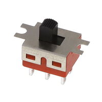 滑动开关 DPDT 面板安装