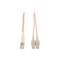 Cable Fiber Optic LC Duplex To SC Duplex 50/125 23.0' (7.0m)