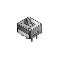 滑动开关 DPDT 通孔