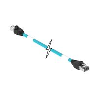 Modular Cable Plug to Plug 8p4c (RJ45, Ethernet) 19.69' (6.00m) Unshielded