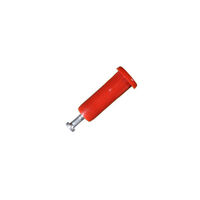 Banana Jack Connector Miniature Turret Red