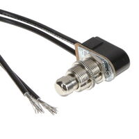 Pushbutton Switch SPST-NC Standard Panel Mount, Rear