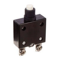 Circuit Breaker Thermal 6A 250 V AC 32 V DC Push to Reset Panel Mount