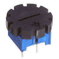 10 kOhms 0.5W, 1/2W PC Pins Through Hole Trimmer Potentiometer Cermet 1.0 Turn Side Adjustment