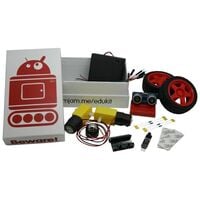 Raspberry Pi HAT (26 pin) Wheeled Robotics Kit