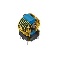 22 mH @ 10 kHz 2 Line Common Mode Choke Through Hole 850mA DCR 550mOhm