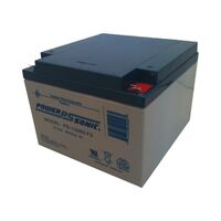 12V 12 V Sealed Lead Acid (SLA, VRLA) Battery Rechargeable (Secondary) 26Ah