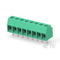 8 Position Wire to Board Terminal Block Horizontal with Board 0.138" (3.50mm) Through Hole