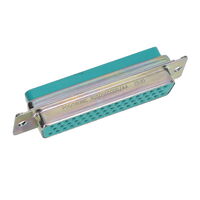 เต้ารับสำหรับหน้าสัมผัสตัวเมีย โครง D-Sub คอนเนคเตอร์ 50 ตำแหน่ง