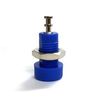 Banana Jack Connector Standard Banana Turret Blue