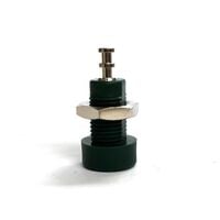 Banana Jack Connector Standard Banana Turret Green
