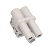 Hunn Innsats Grå 2++ jord Posisjon Klemforbindelse