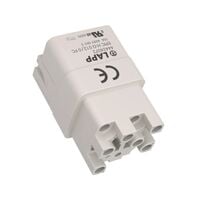 Hunn Innsats Grå 12+jord Posisjon Klemforbindelse