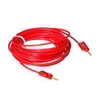 192,0" (4876,80mm) Spissplugg, Kan stables til Spissplugg, Kan stables Testledning 3000VDC (3kV) 1 ledning, rød