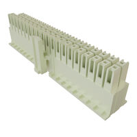 40 Rectangular Connectors - Housings Receptacle White 0.100" (2.54mm)