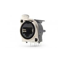 Jack Modular Connector 8p8c (RJ45, Ethernet) 90° Angle (Right) Unshielded Cat5e