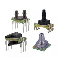 Druksensor 14,5PSI (100kPa) Absoluut Mannelijk - buis 0,11" (2,79mm) 14 b 6-SMD, zonder kabel, poort bovenaan
