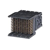 90 连接器 接头，公引脚 板边缘，通孔，直角 黑色 冲击