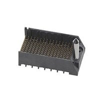 192 Connector Header, Male Pins Through Hole Black Impact, Guide Right