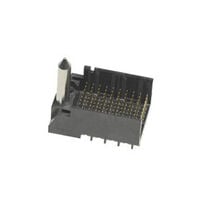 90 Steckverbinder Steckleiste, Steckverbinder Durchkontaktierung Schwarz Impact, Führung links