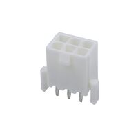 Connector Header Through Hole 6 position 0.165" (4.20mm)