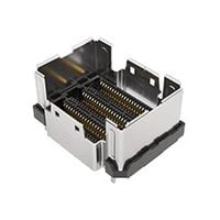 80 Conector de posiciones Matriz de alta densidad, hembra Montaje en superficie Oro