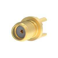 SMA Connector Jack, Female Socket 50 Ohms Through Hole Solder