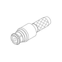 SMP Connecteur Prise, prise femelle 50ohms Suspension libre Sertissage