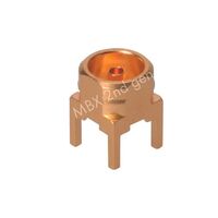 MBX 連接器 插座、內孔式插座 50Ohm 通孔式 焊接
