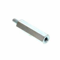 Hex Standoff Threaded M5 Steel 1.575" (40.00mm)